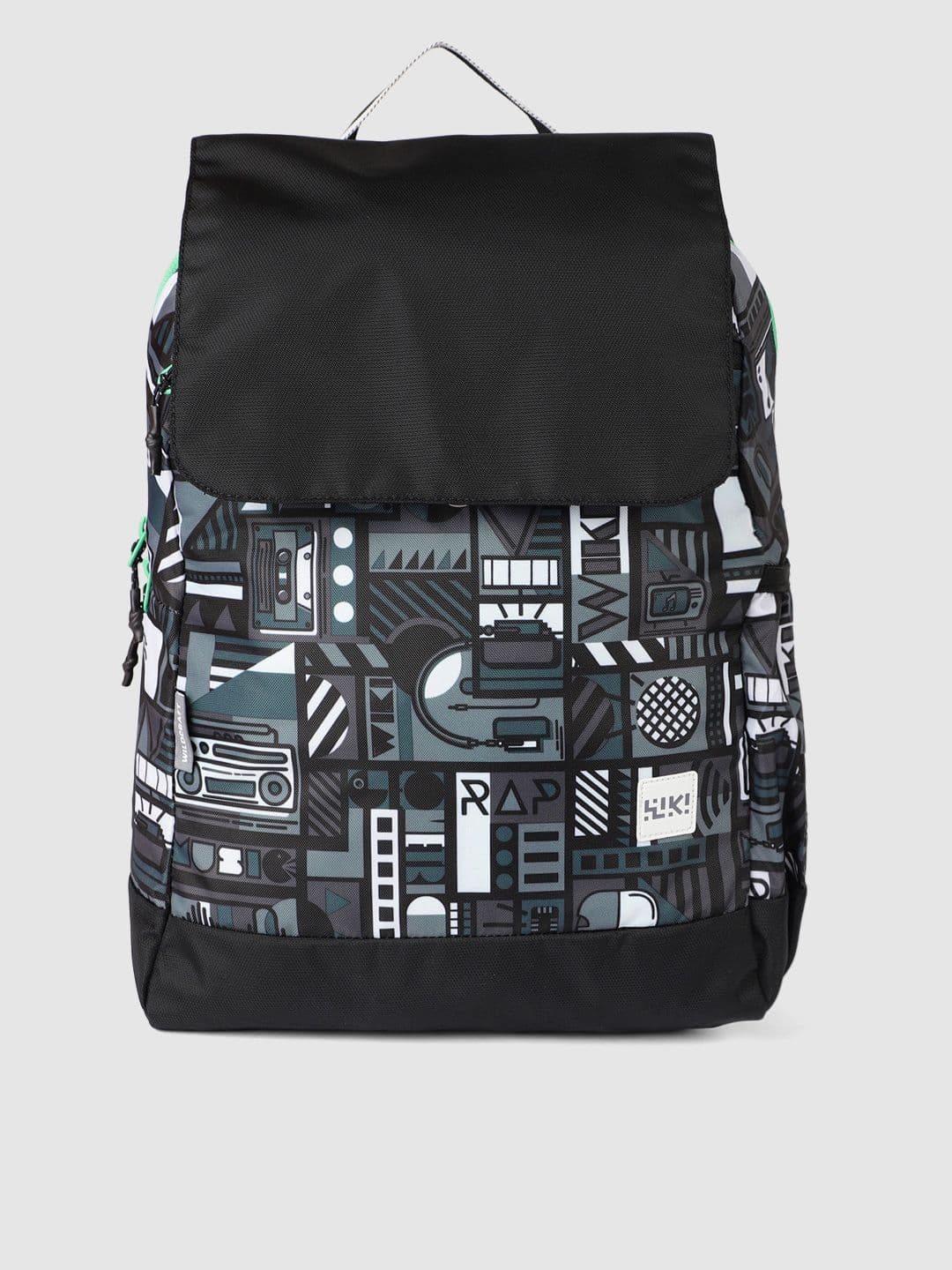Wildcraft Women Black MyTrix 2 Graphic Backpack - view 1