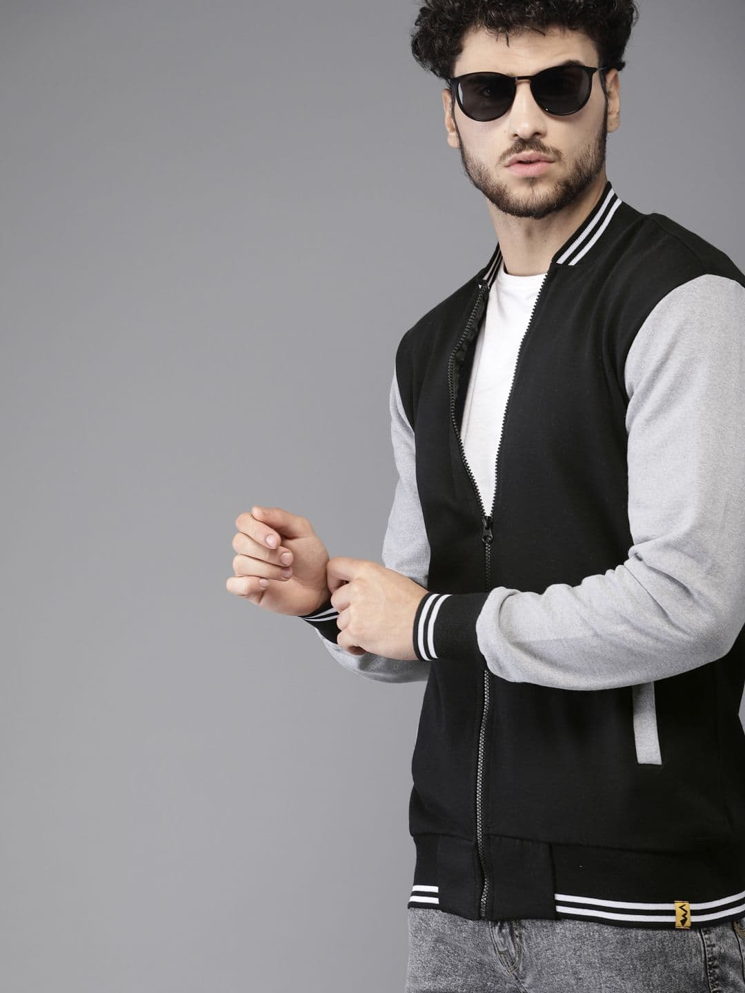 CAHOOT Men Black Solid Bomber Jacket - view 1