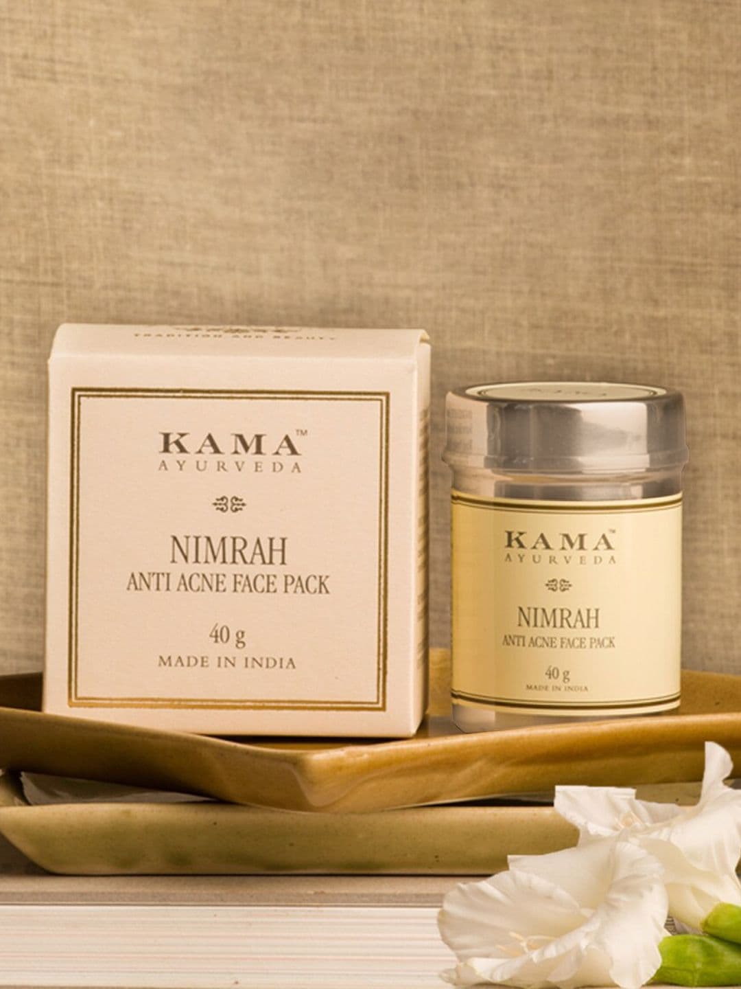 KAMA AYURVEDA Nimrah Anti Acne Sustainable Face Pack 40 g - view 1