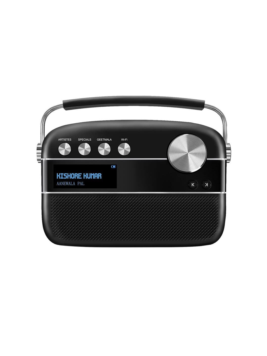 Saregama Carvaan 2.0 Hindi-Music Player 5000 Pre-loaded songs with Podcast -Classic Black - view 1