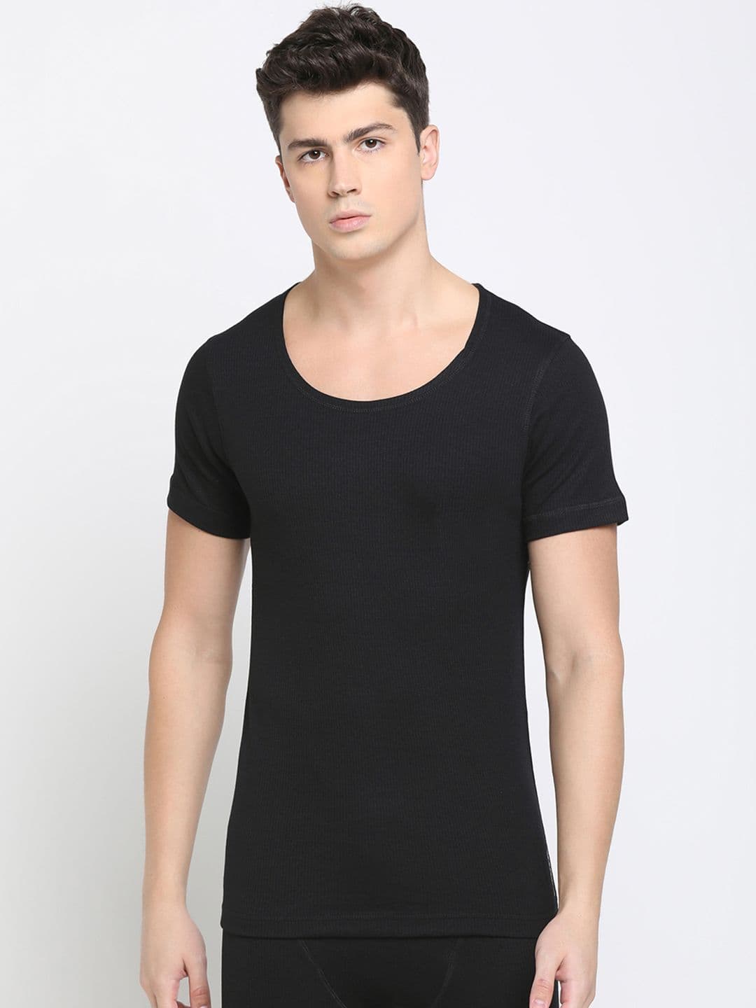 Levis Levi's Men's Round Neck Half Sleeve Thermal Regular Fit Top - view 1