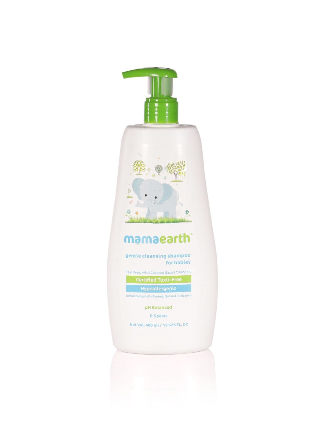 Mamaearth Kids Gentle Cleansing Shampoo for Babies 0 - 5 Years 400 ml - view 1