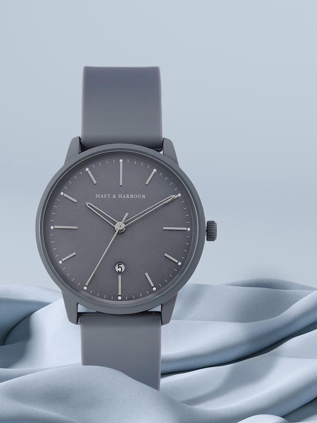 Mast & Harbour Unisex Grey Analogue Watch MFB-PN-PF-DK2749 - view 1