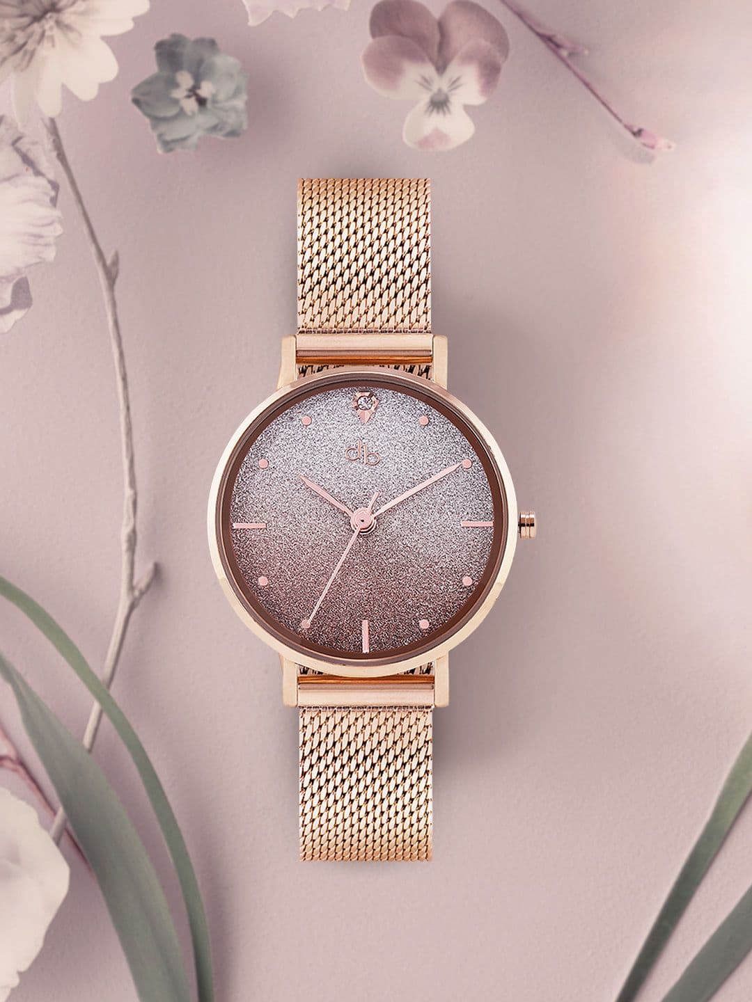 DressBerry Women Rose Gold Analogue Watch MFB-PN-LB-M1328 - view 1
