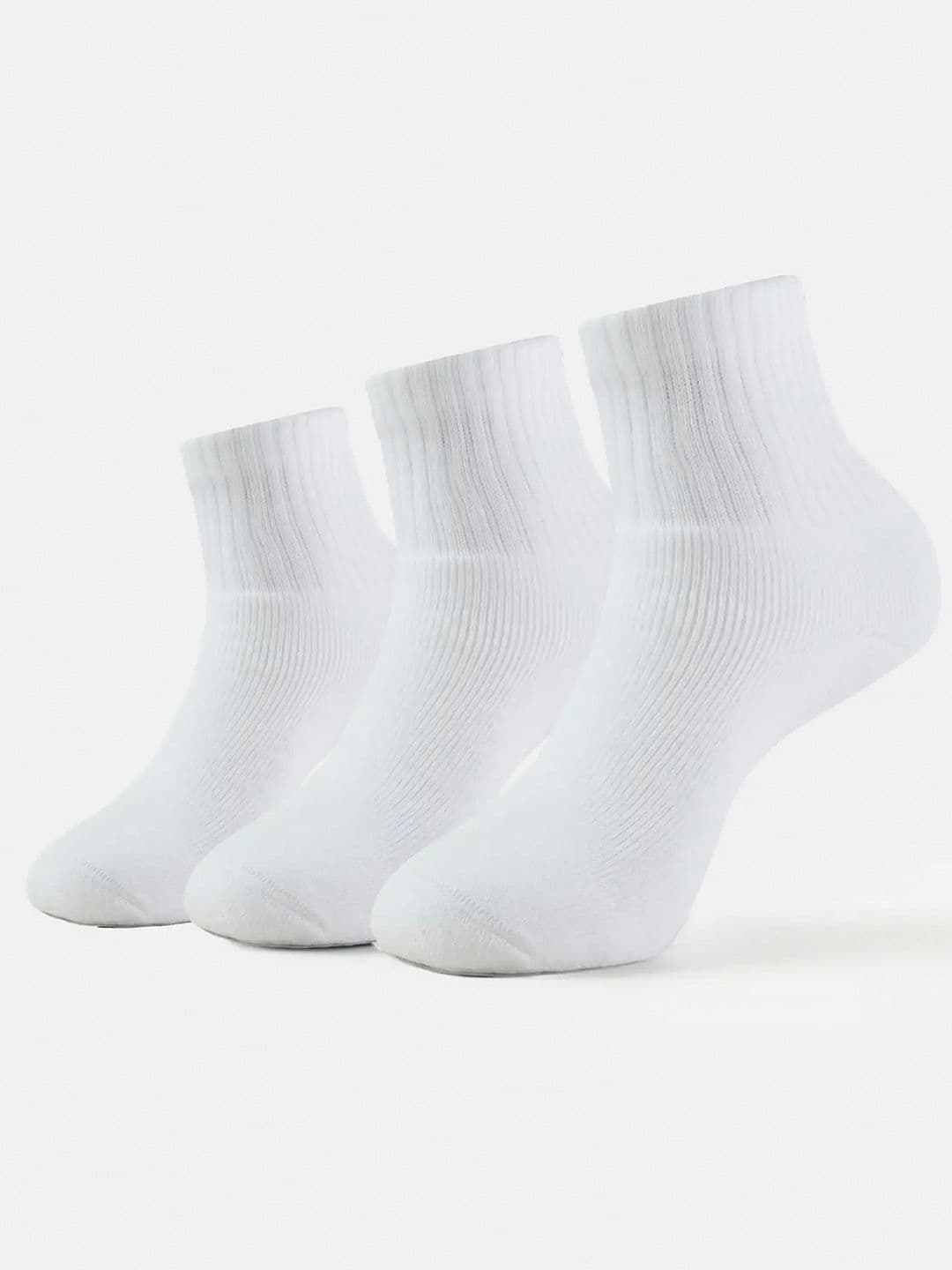 Jockey Pack of 3 Compact Cotton Terry Ankle Length Socks With StayFresh Treatment-7036 - view 1
