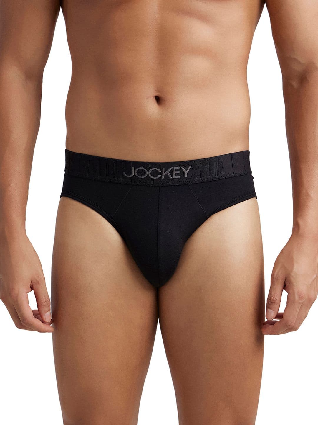 Jockey Supima Cotton Stretch Solid Brief with Ultrasoft Waistband-IC31 - view 1