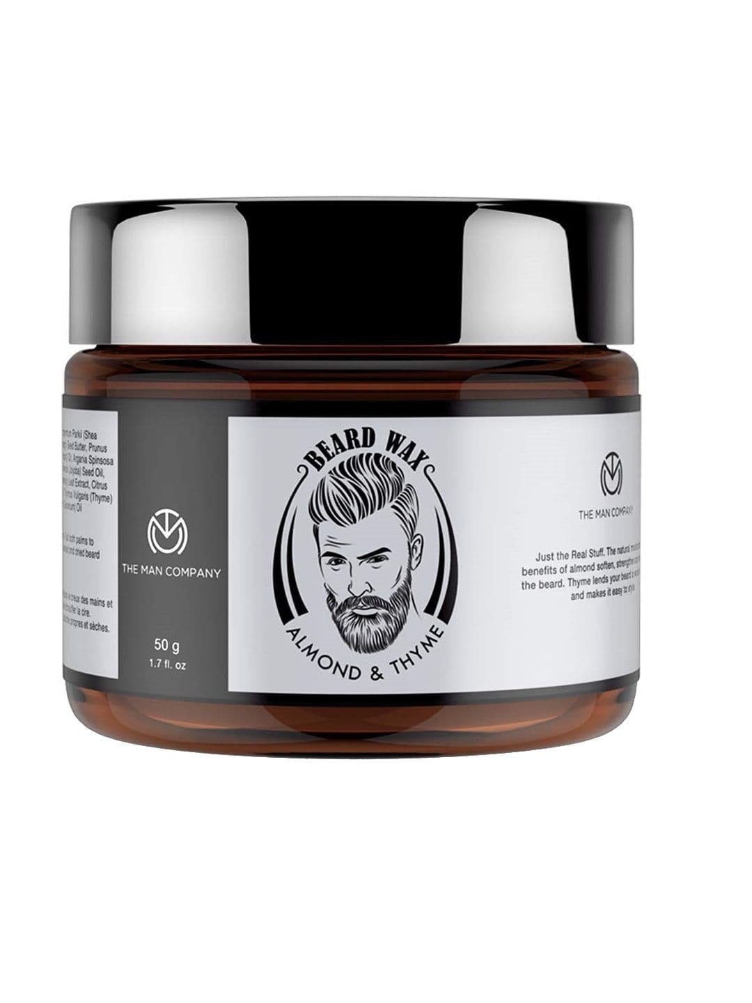The Man Company Beard Wax - Almond & Thyme 50 gm - view 1