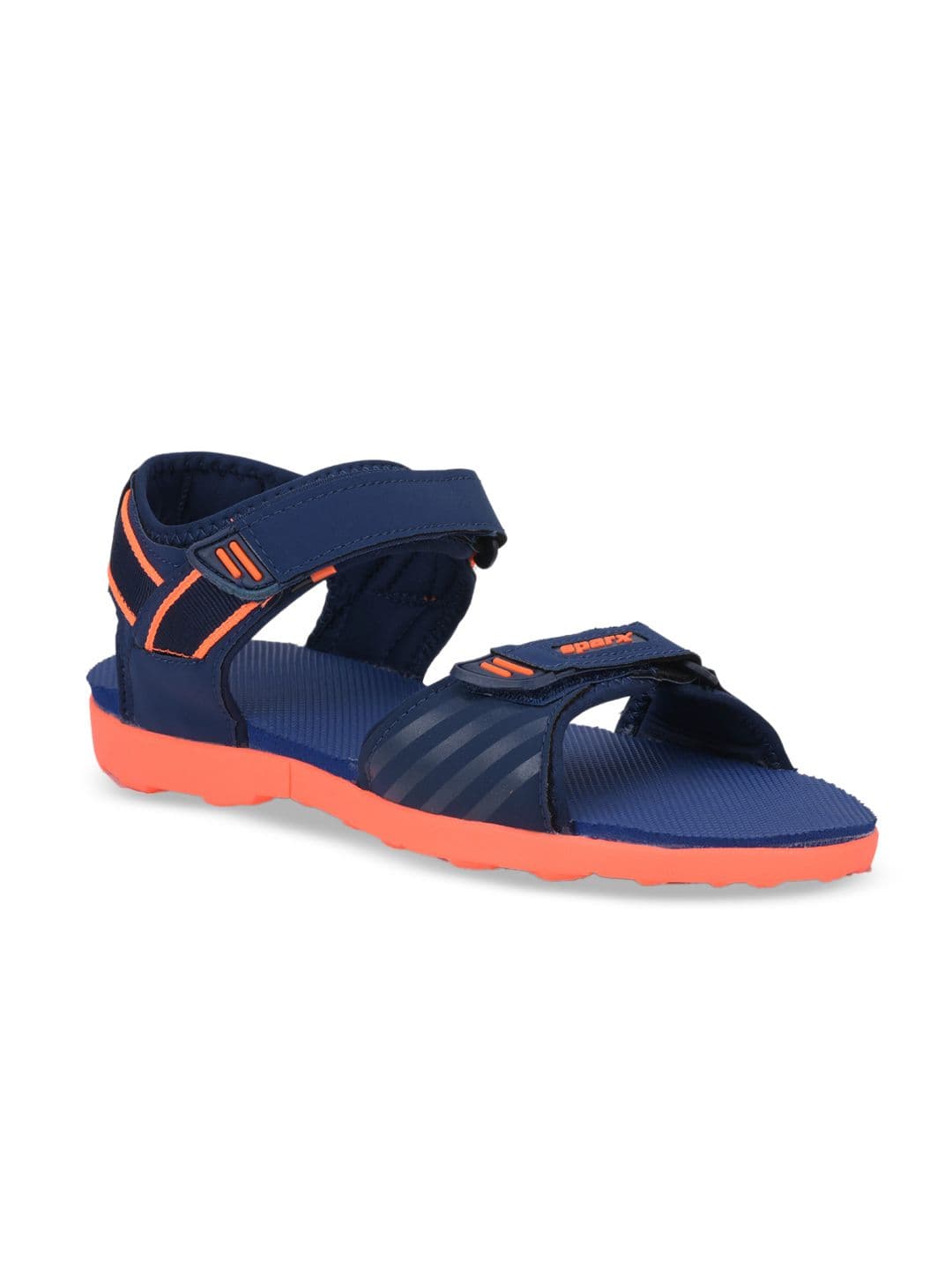 Sparx Men Navy Blue & Orange SS-486 Sports Sandals - view 1