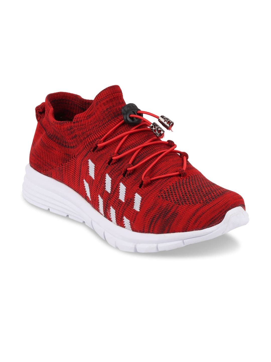 FAUSTO Men Red Mesh Walking Shoes - view 1