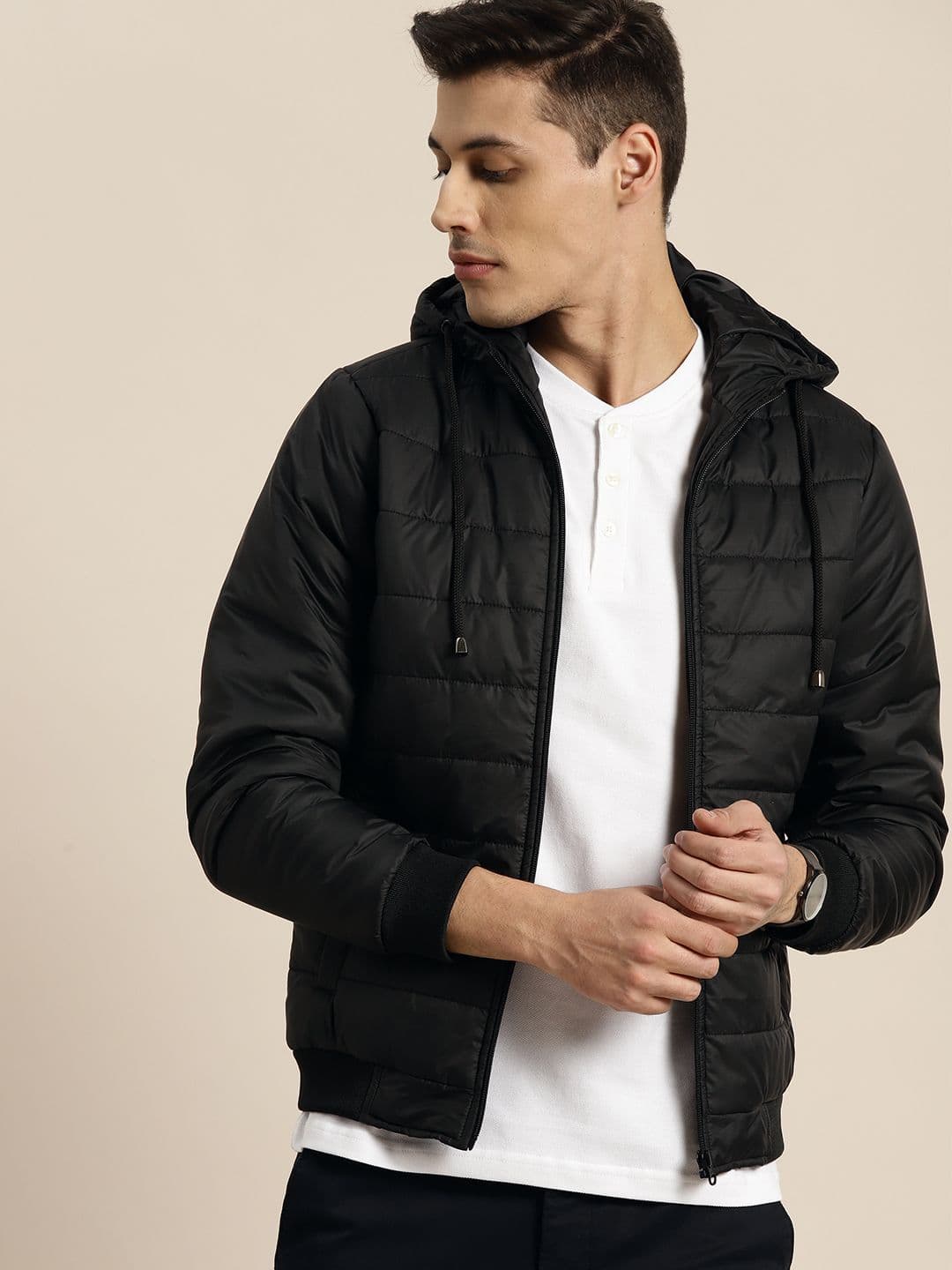 INVICTUS Hooded Padded Jacket - view 1
