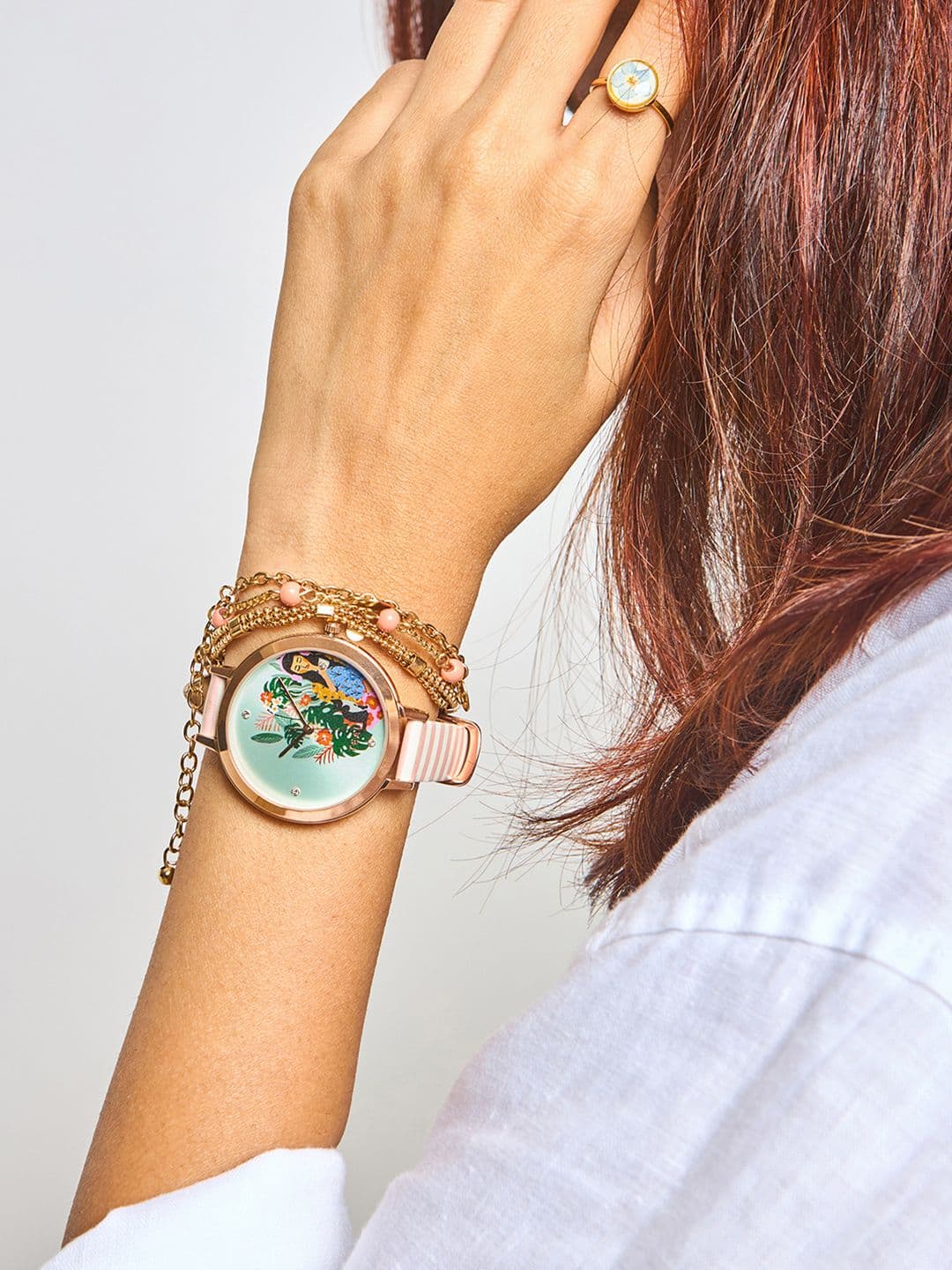 TEAL BY CHUMBAK Women Green Analogue Watch 8907605098697 - view 1