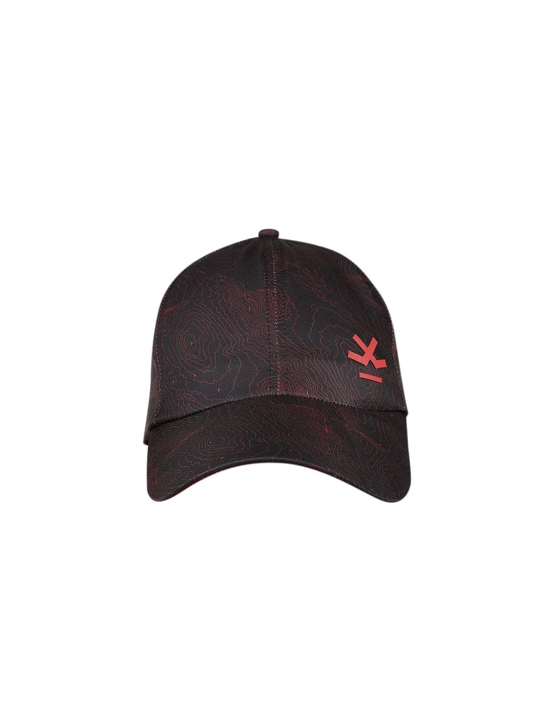 WROGN Unisex Black Printed Baseball Cap - view 1