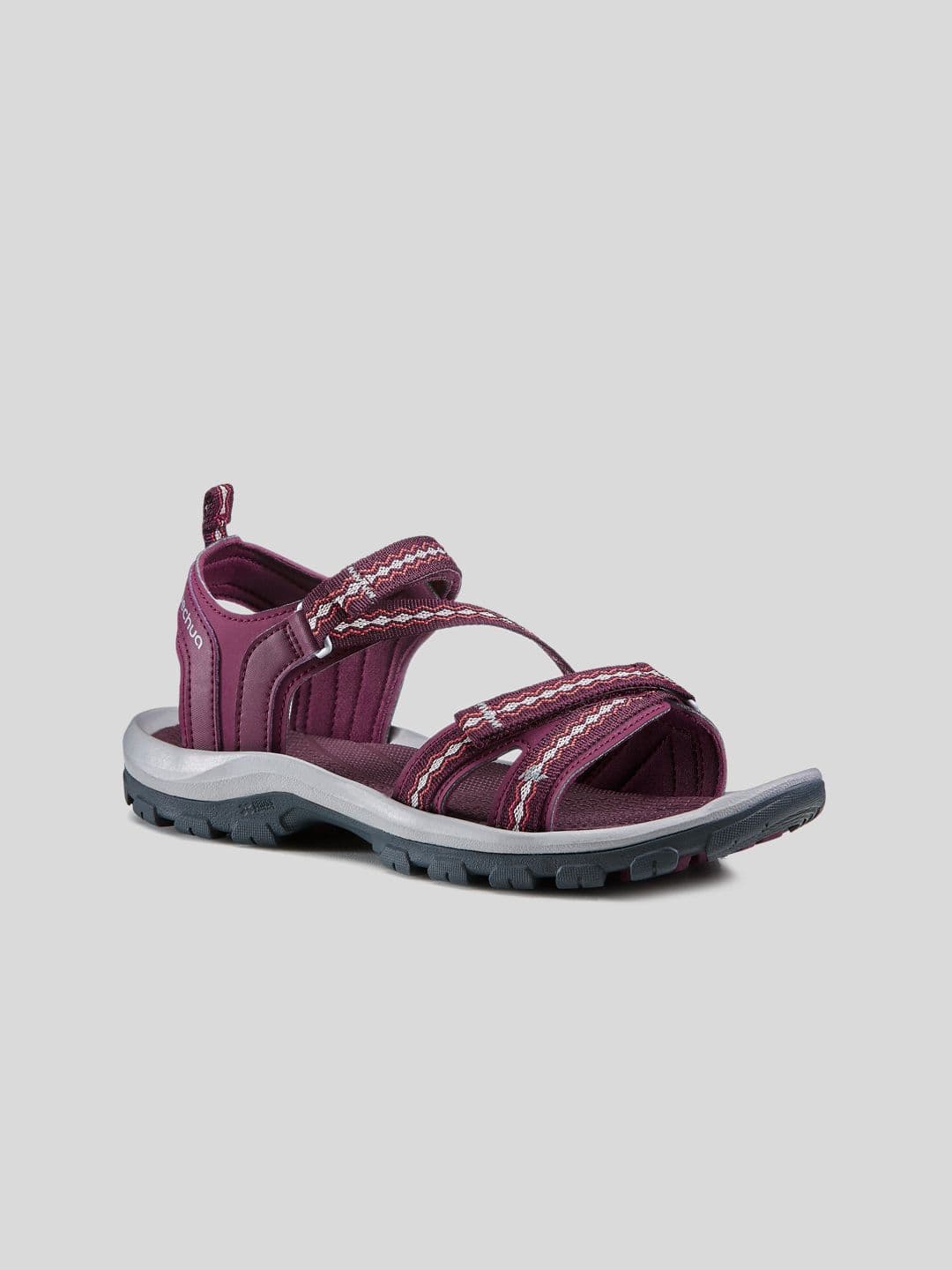 Decathlon Quechua - Women Burgundy NH50 Water Resistant Hiking Sports Sandals - view 1