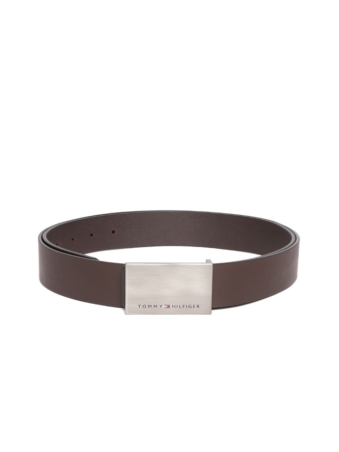 Tommy Hilfiger Men Brown Leather Formal Belt - view 1