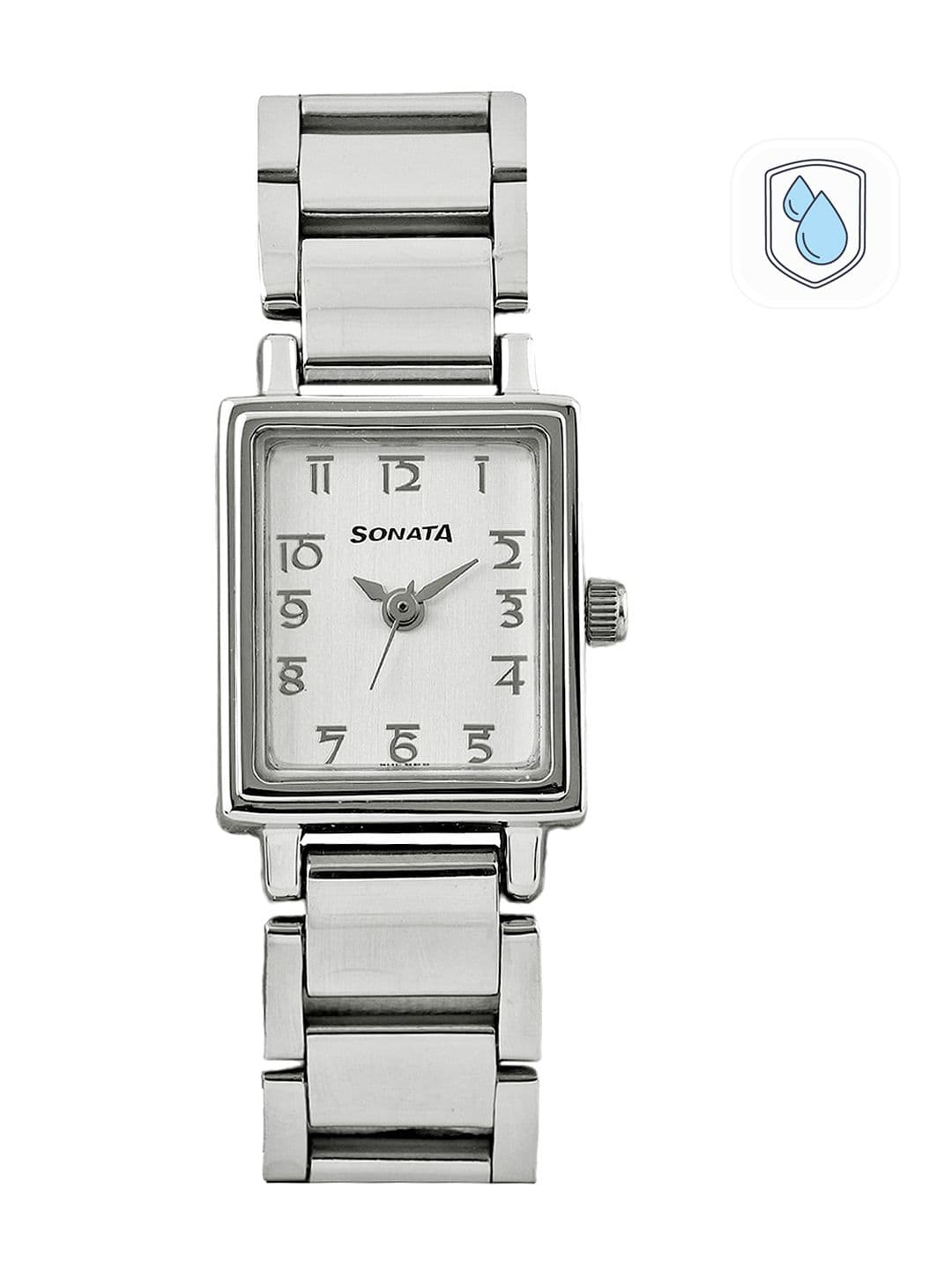 Sonata Quartz Analog With Silver Dial Watch For Women - Ns8080sm02 - view 1