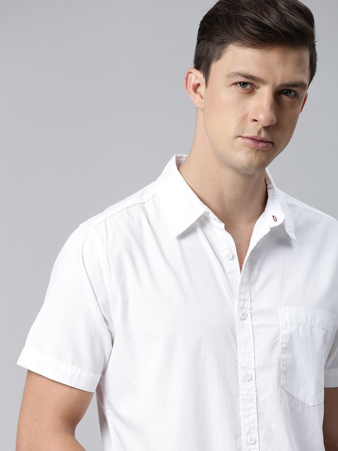Roadster Men White Casual Shirt - view 1