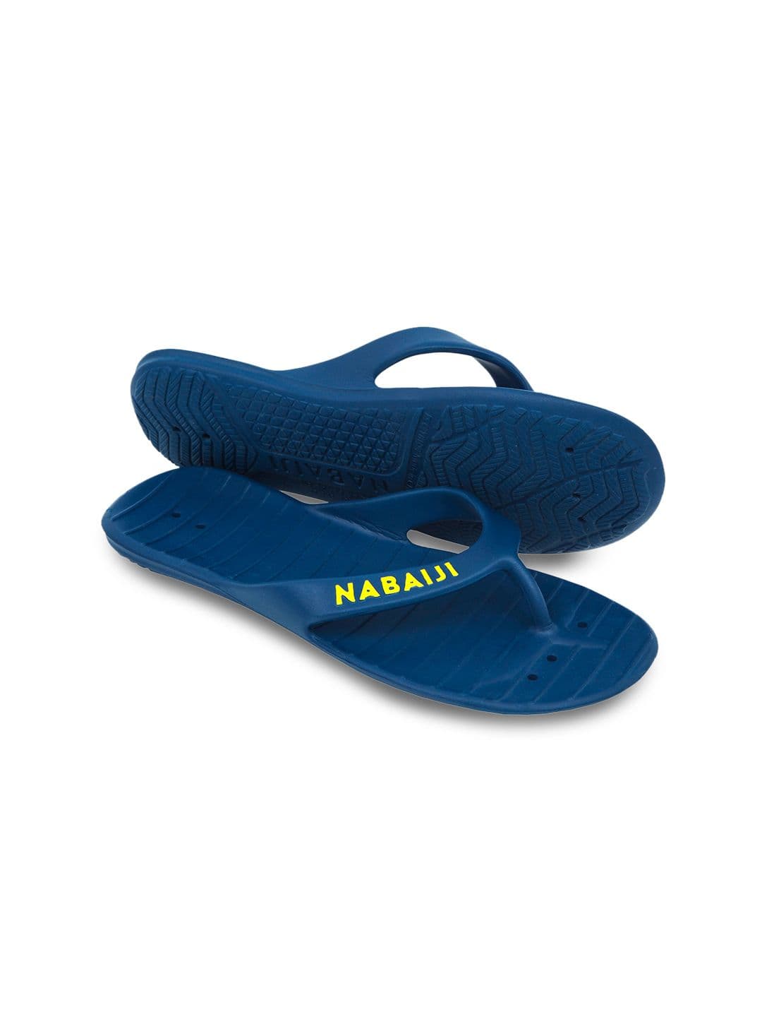 Decathlon Nabaiji - Men Dark Blue Tonga 100 Water-Resistant Pool Flip Flops - view 1