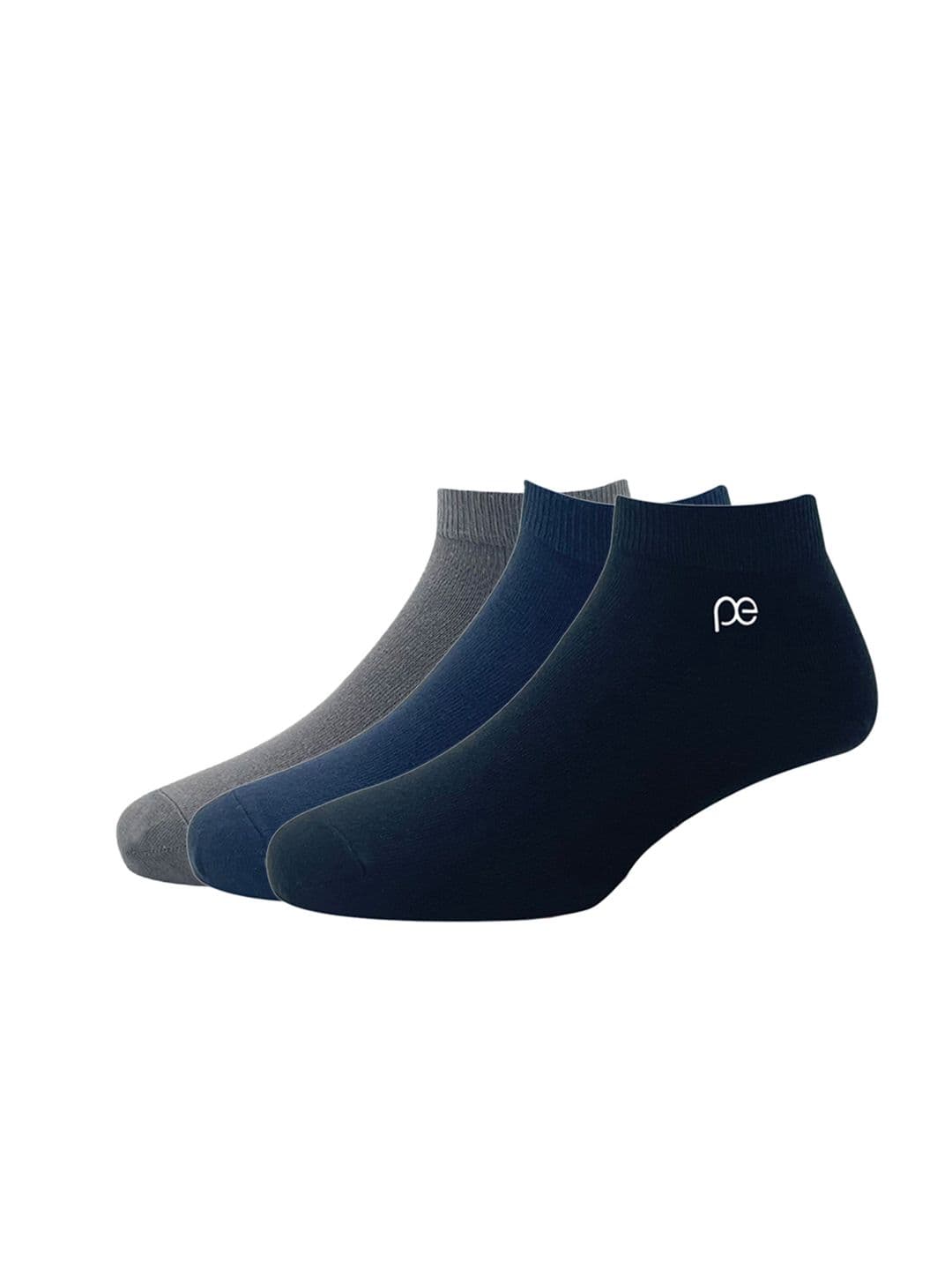 Peter England Men Pack Of 3 Solid Ankle-Length Socks - view 1