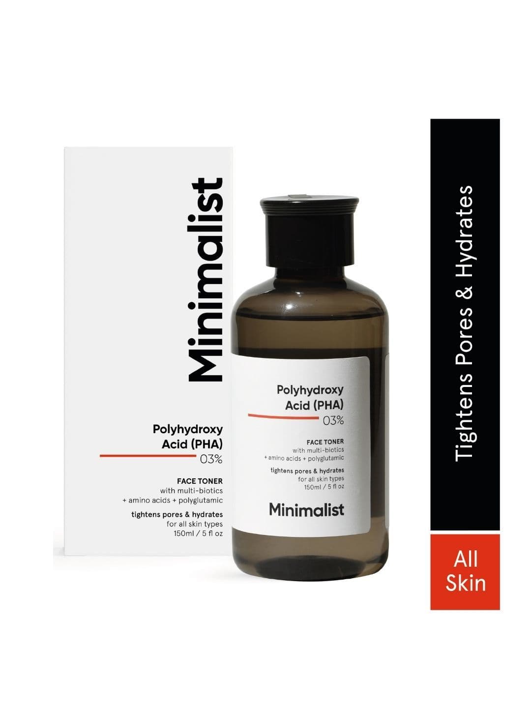 Minimalist 3% PHA Alcohol Free Toner For Oily Skin - 150 ml - view 1