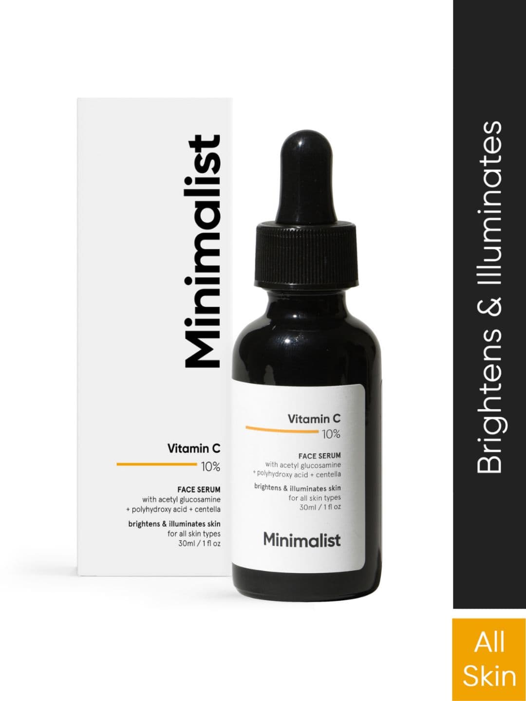 Minimalist Vitamin C 10% Face Serum for Glowing Skin 30 ml - view 1