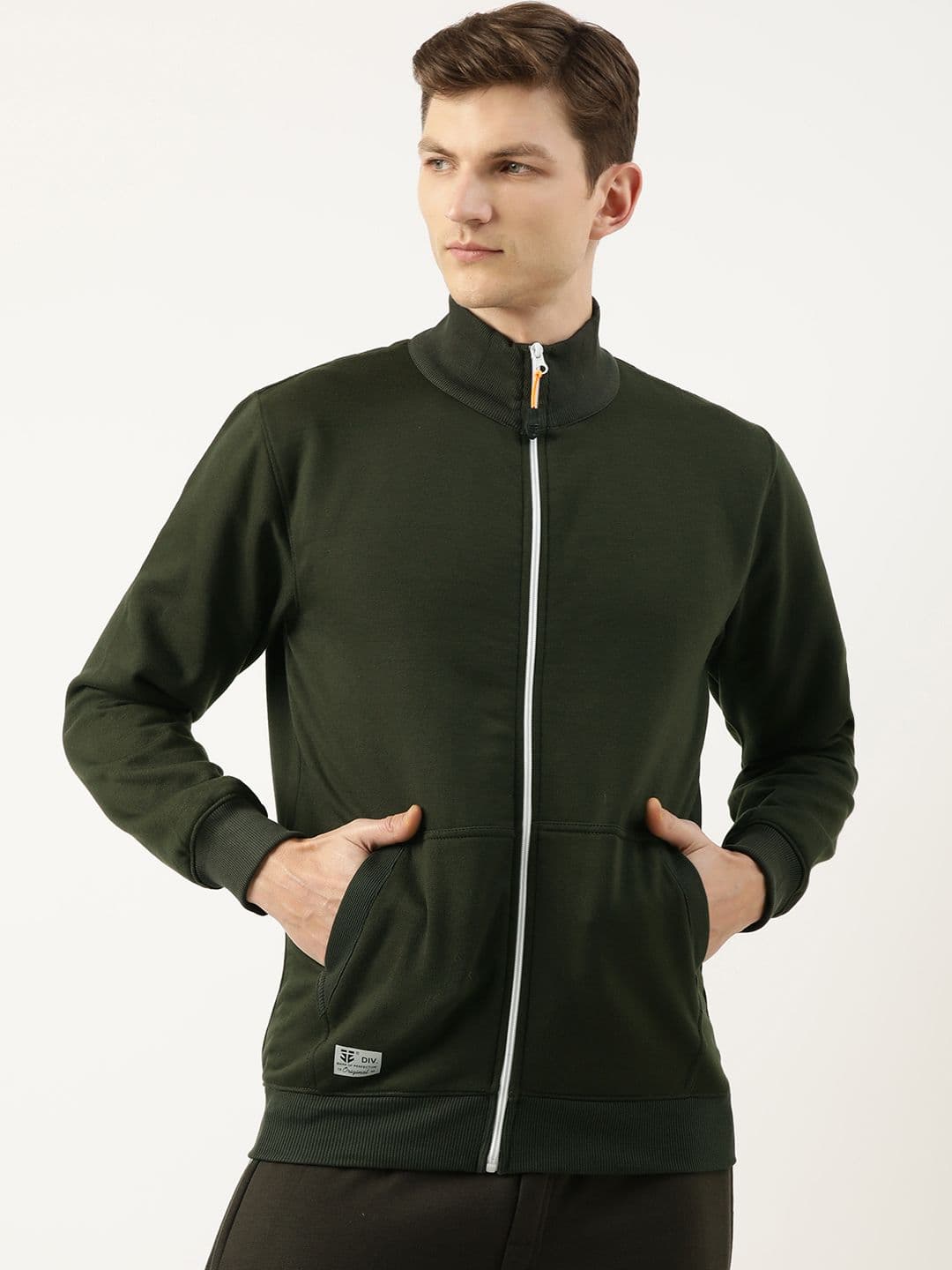 Sports52 wear Mock Collar Knitted Sweatshirt - view 1