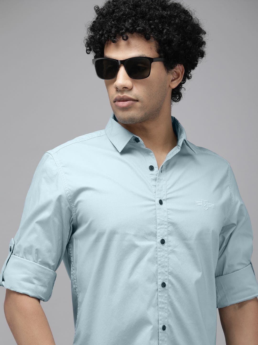 Roadster Men Arona Slim Fit Opaque Formal Shirt - view 1