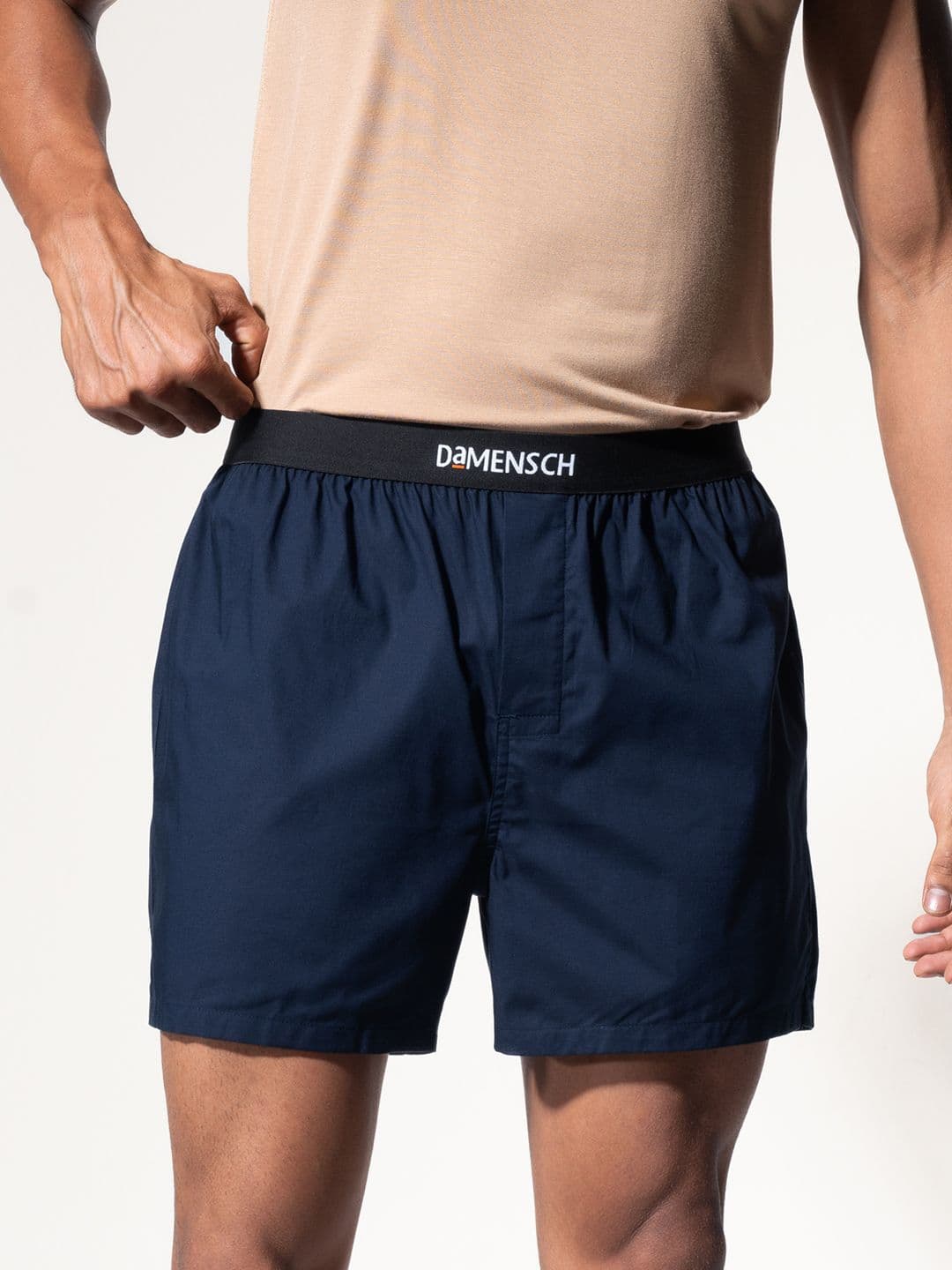 DAMENSCH Men Solid Ultra-Light Cotton Regular Fit Inner Boxer DAM-SLD-SBX-CLB - view 1
