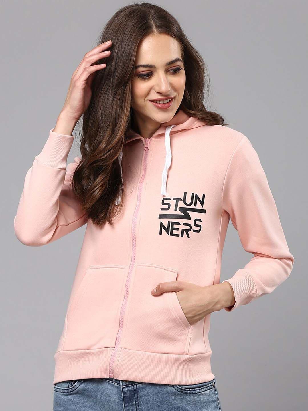 PINACOLADA Women Pink Printed Sweatshirt - view 1