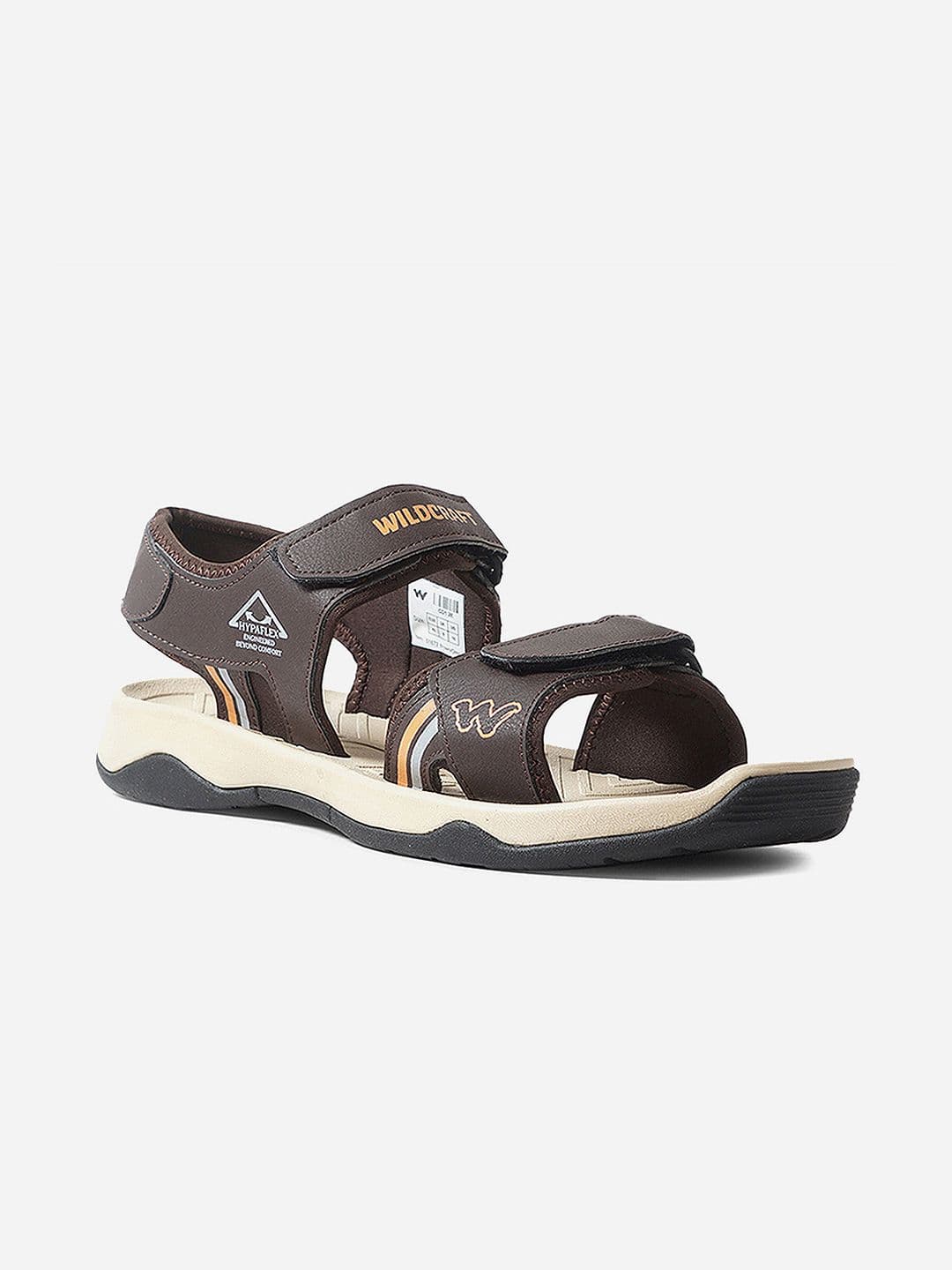 Wildcraft Men Brown & Beige Restyle PU Comfort Sandals Engineered with HYPAFLEX Technology - view 1