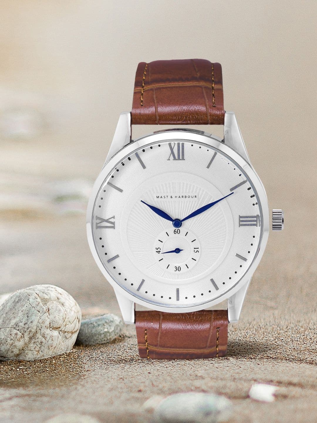 Mast & Harbour Unisex White Analogue Watch MFB-PN-WTH-DK2862 - view 1