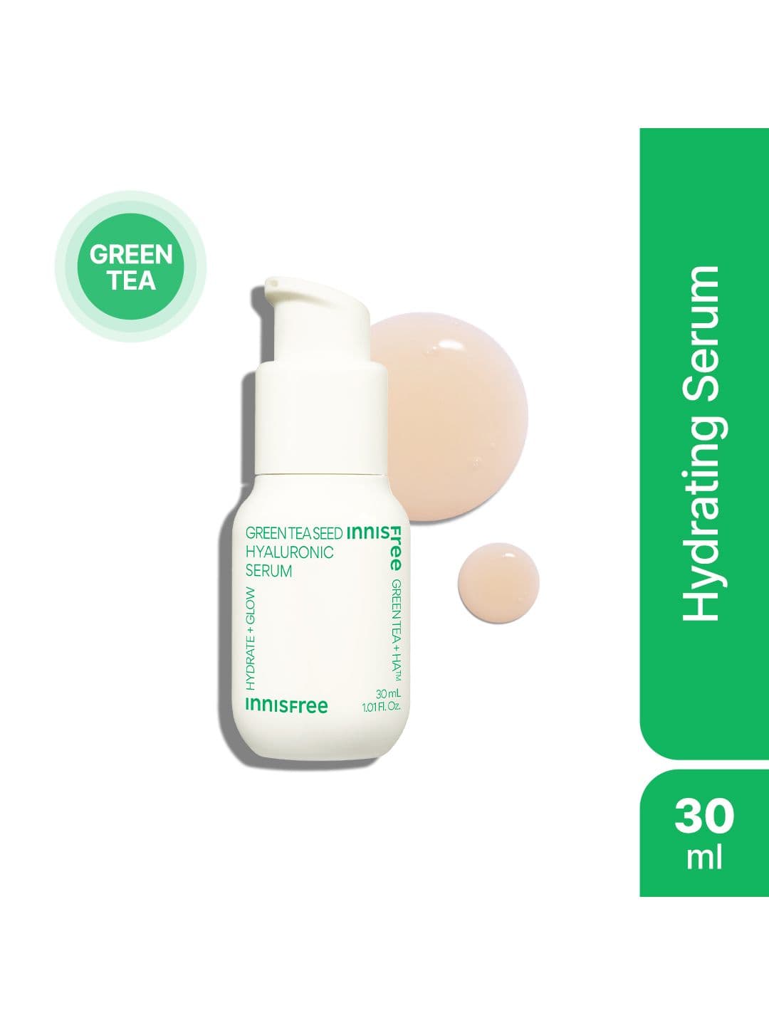Innisfree Green Tea Seed Hyaluronic Serum - 30 ml - view 1