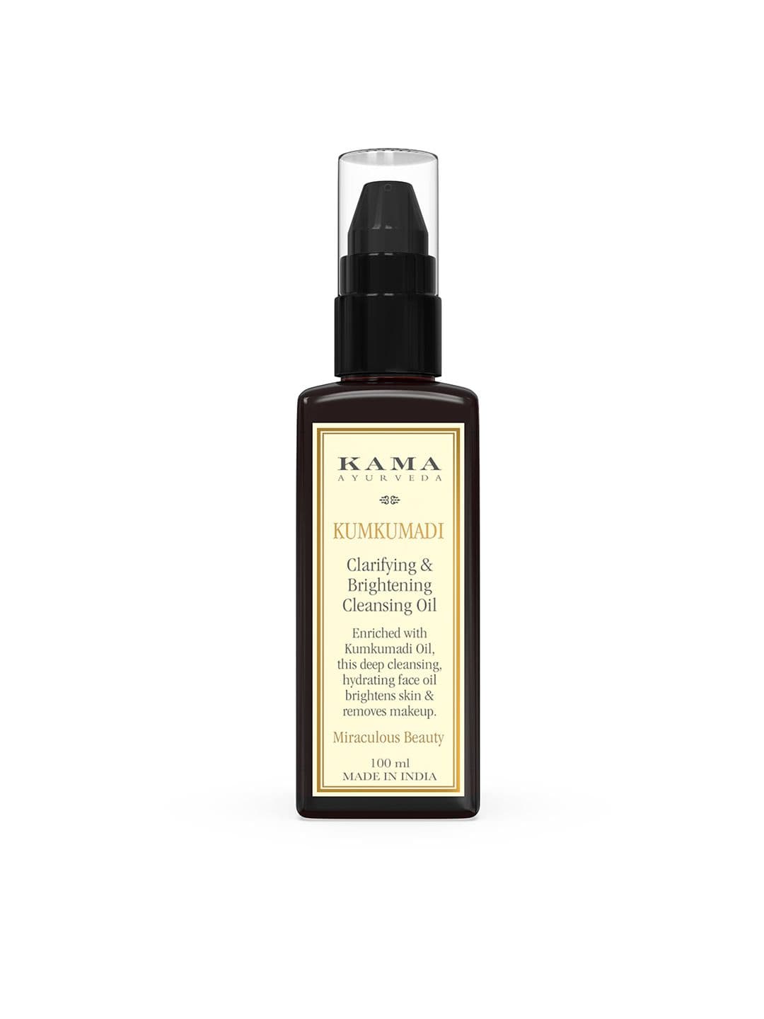 KAMA AYURVEDA Kumkumadi Clarifying & Brightening Cleansing Oil- 100 ml - view 1