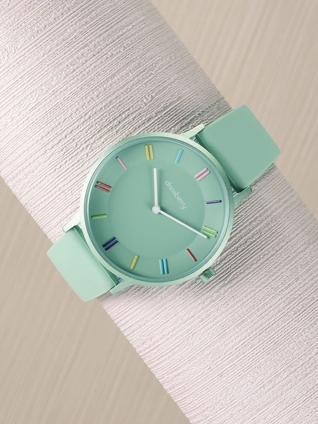 DressBerry Women Green Dial & Straps Analogue Watch MFB-PN-DK2855 - view 1