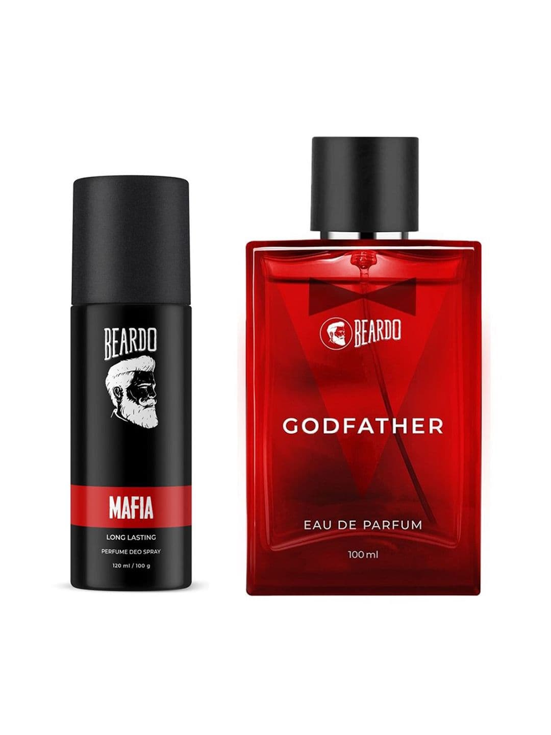 BEARDO Set of Godfather Eau de Parfum 100ml Mafia Perfume Body Spray 120ml(100g) - view 1