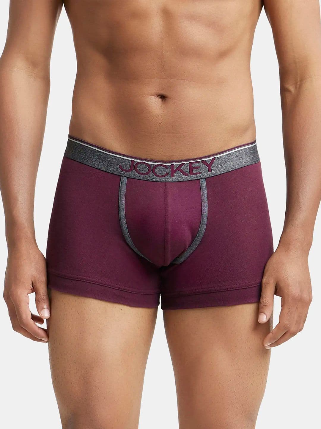 Jockey Combed Cotton Rib Trunk with Ultrasoft Waistband-8015 - view 1