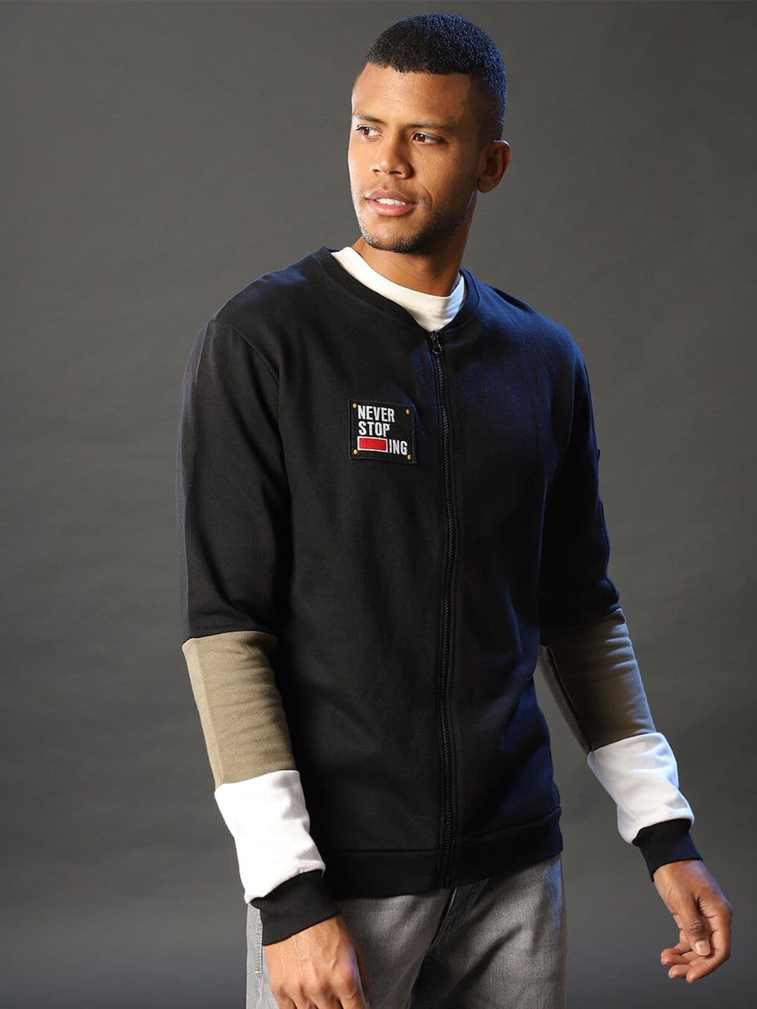 CAHOOT Men Black Sweatshirt - view 1