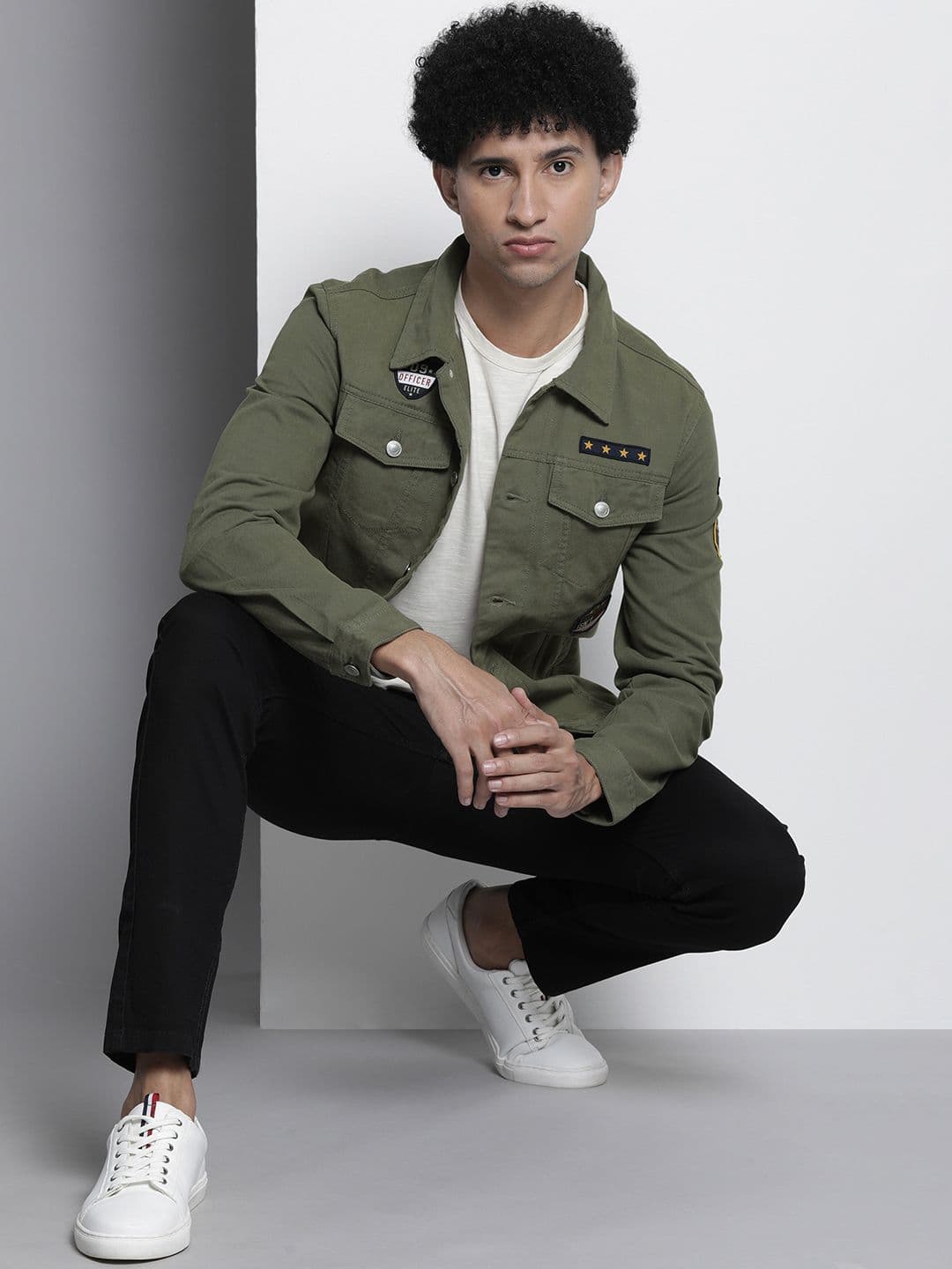 The Indian Garage Co Men Lightweight Bomber Jacket - view 1