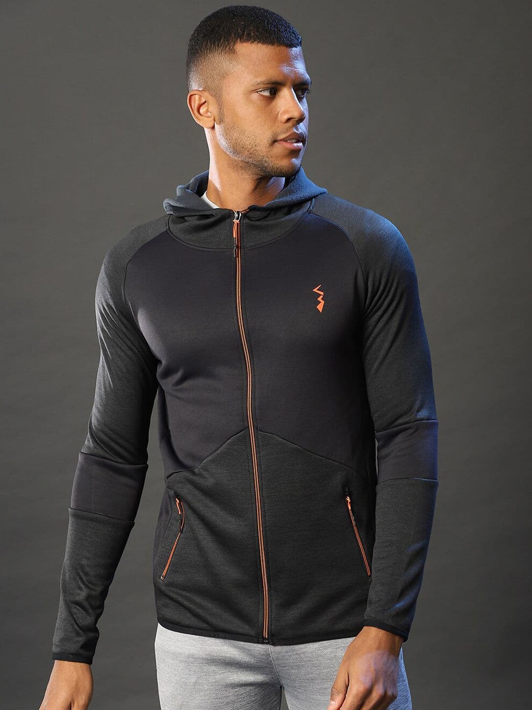 CAHOOT Men Black Lightweight Sporty Jacket - view 1