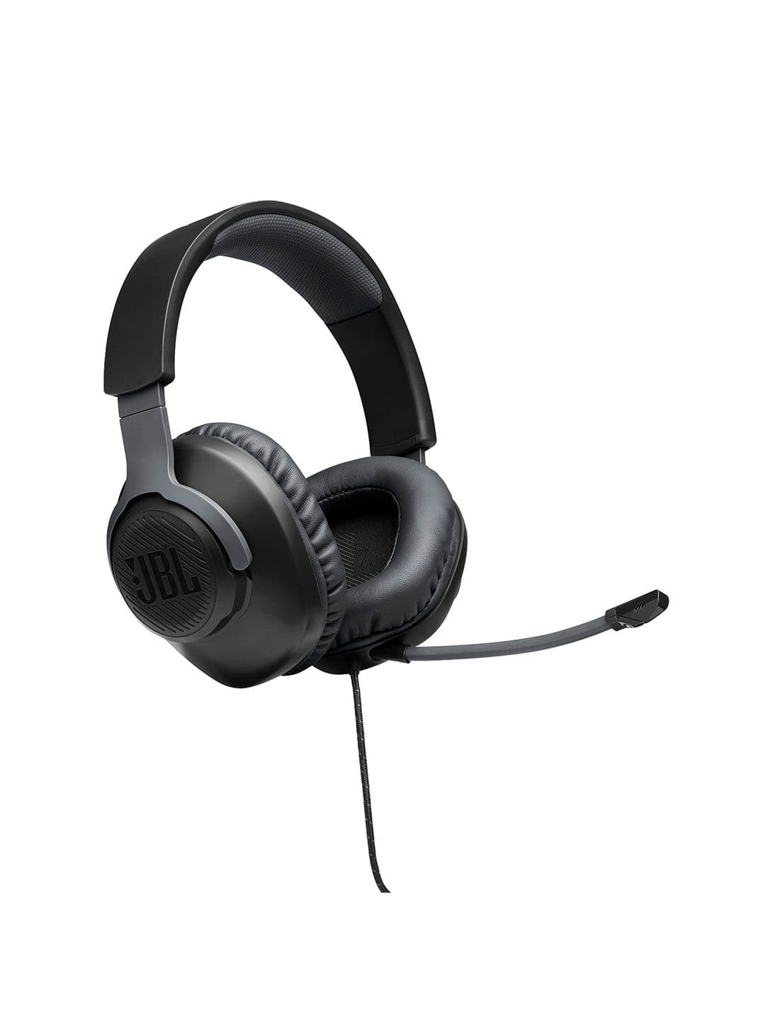 JBL Quantum 100 Wired Over Ear Gaming Quantum Sound Detachable Mic Headphones - view 1