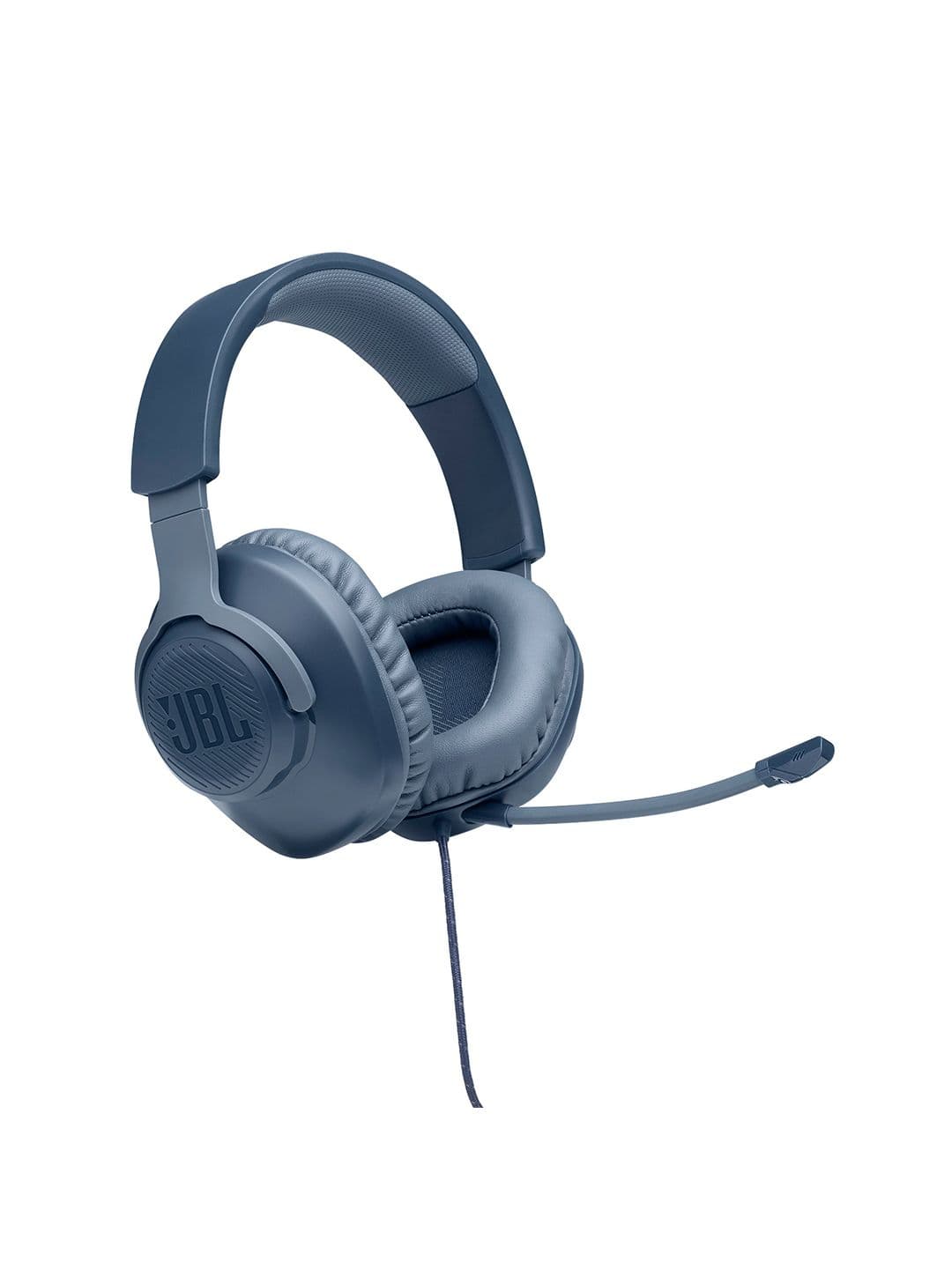 JBL Quantum 100 Wired Over Ear Gaming Quantum Sound Detachable Mic Headphones - view 1