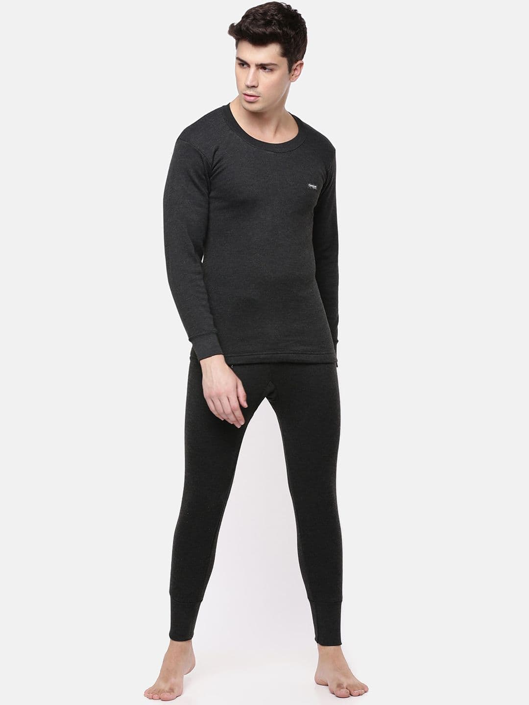 Dollar Men Black Solid Thermal Set - view 1