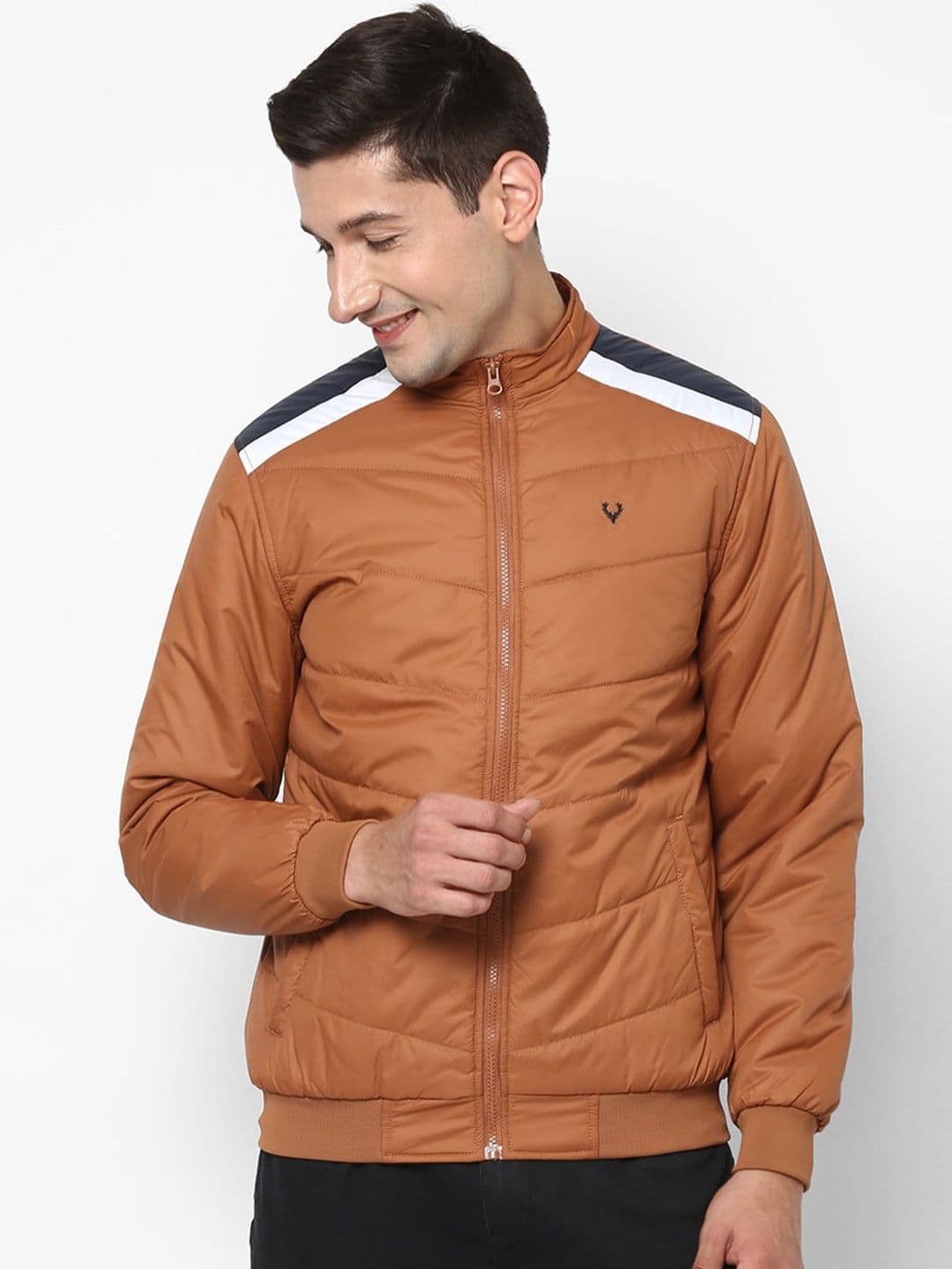 Allen Solly Men Brown Padded Jacket - view 1