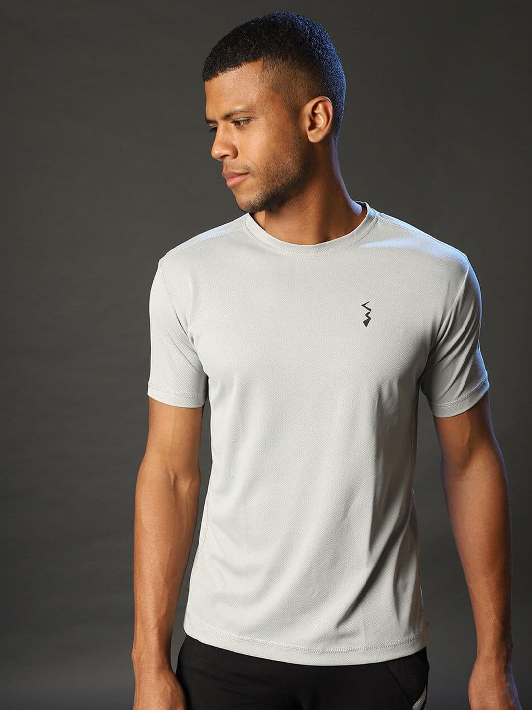 CAHOOT Men Grey Dri-FIT Outdoor T-shirt - view 1