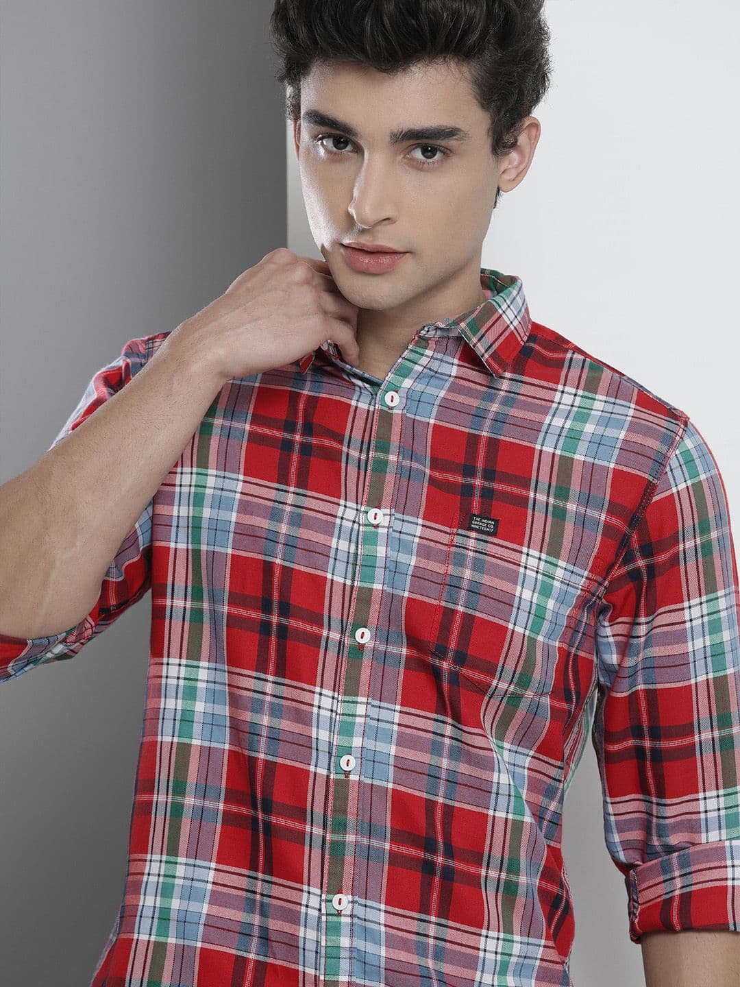 The Indian Garage Co Men Checked Casual Shirt - view 1