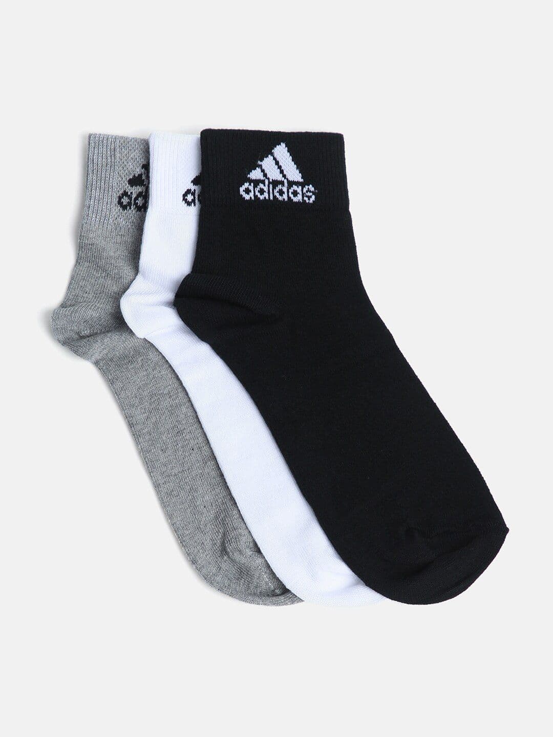 ADIDAS Men Pack Of 3 Ankle-Length Socks - view 1
