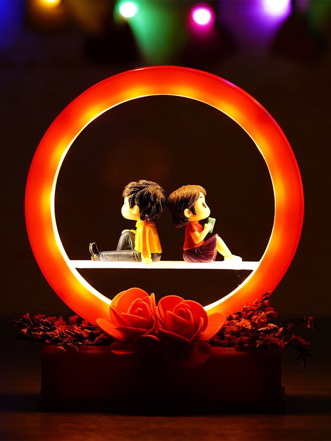 Artisyn Red Man Proposing Light Showpiece - view 1