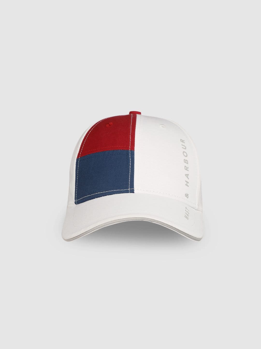 Mast & Harbour Unisex White Printed Baseball Cap - view 1