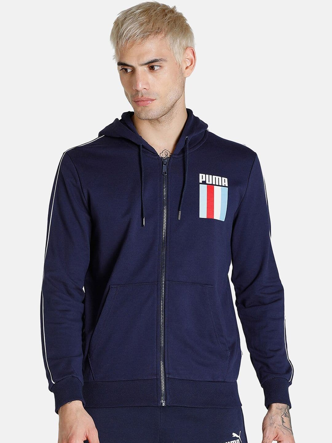 Puma Men Celebration Full Zip Hoodie - view 1