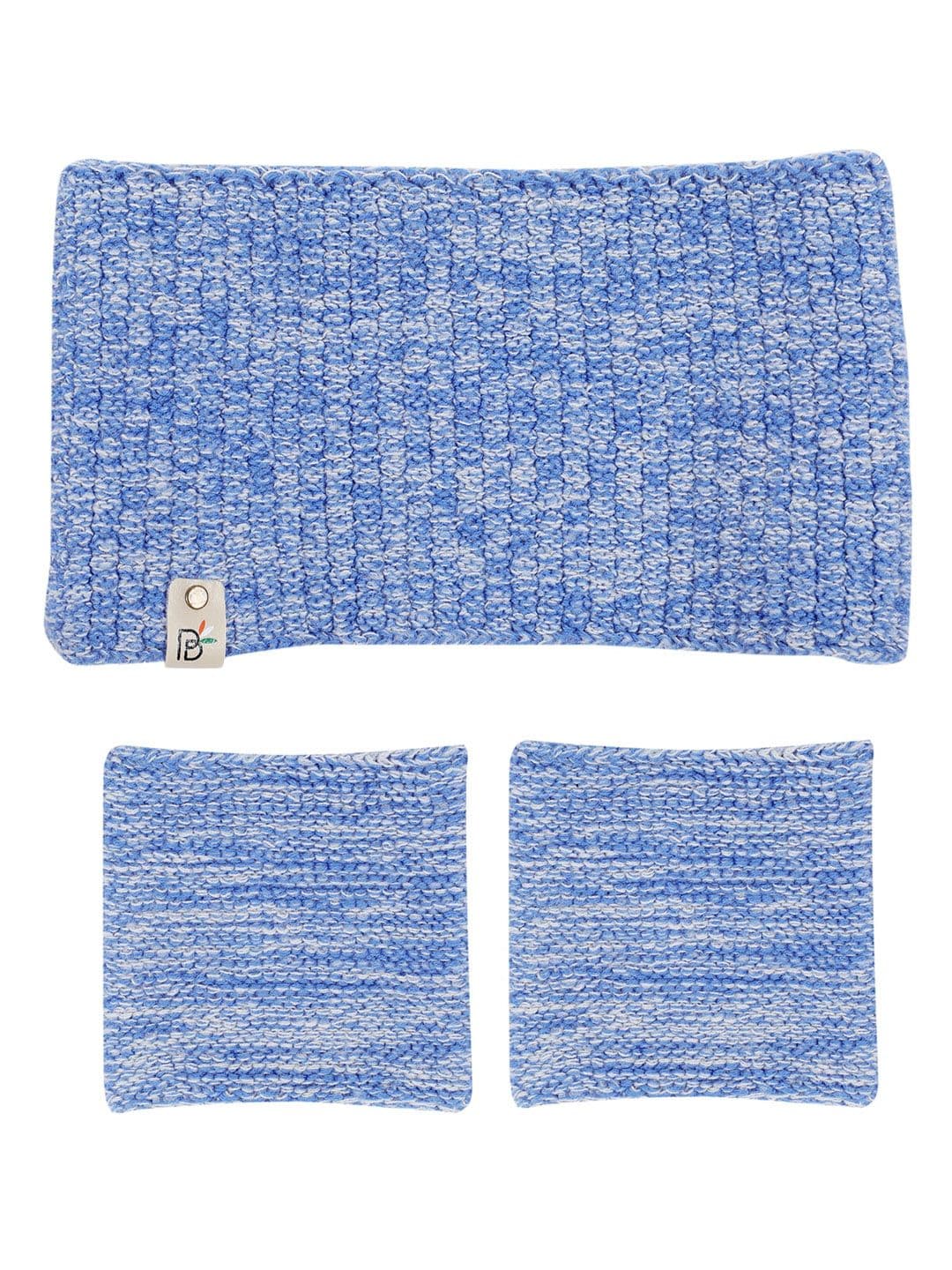Bharatasya Unisex Blue Training & Gym Headband and Wrist Bands - view 1
