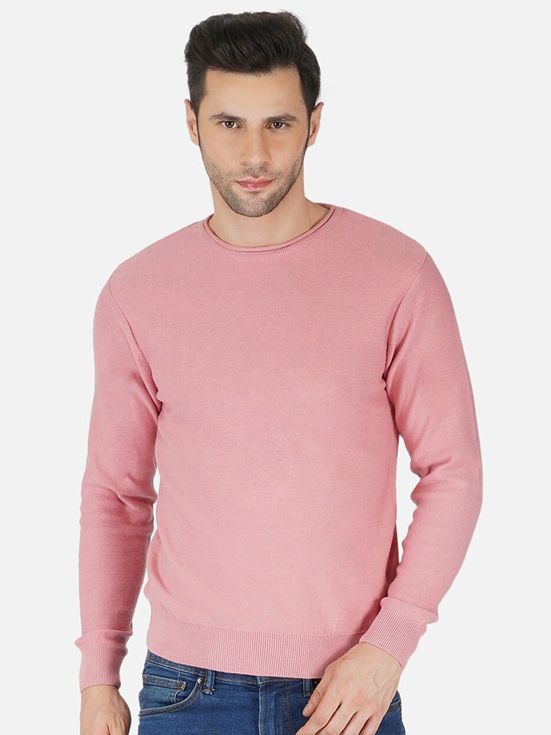 JoE Hazel Men Pink Pullover - view 1